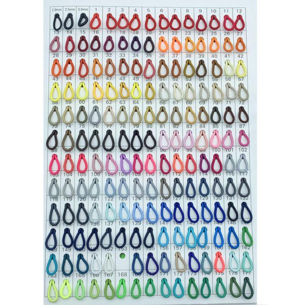 Wholesale Spot 320 Colors 2mm 2.5mm 3mm Strong Elastic Rope Rubber Band Knit Braided Elastic Cord String