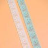 Free Sample Colorful Lace Trim Dentelle Lace Picot Lace Webbing for Lingerie