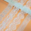 High Quality Bilateral Handicrafts Embroidered Net Lace Ribbon Trimmings Use for Wedding/birthday/Christmas/bow Decorations