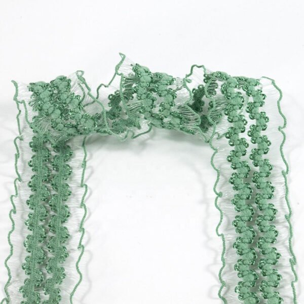 Soft Frilly Elastic Trim Nylon Picot Bra Strap Elastic Stretch Lace Trimming for Clothing Underwear