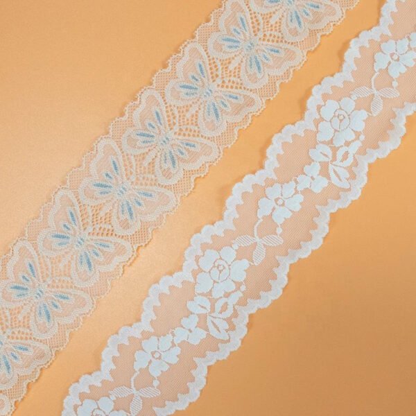 High Quality Bilateral Handicrafts Embroidered Net Lace Ribbon Trimmings Use for Wedding/birthday/Christmas/bow Decorations