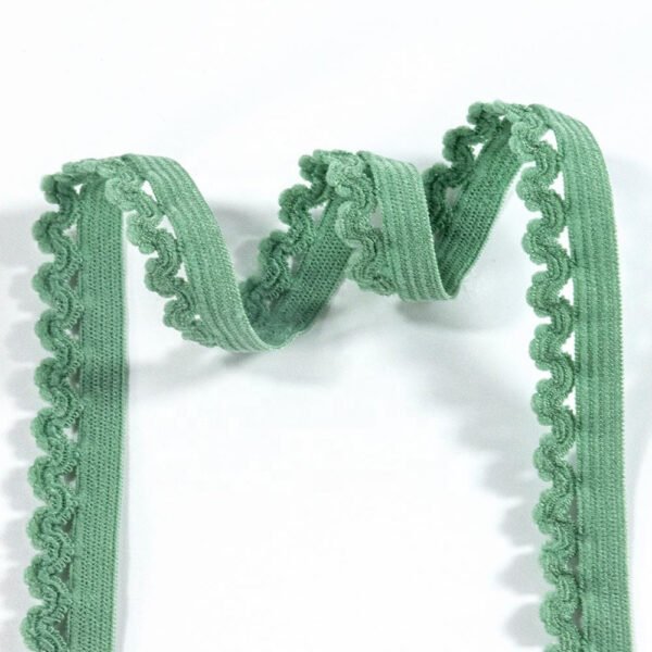 Main-24 High Quality Underwear Bra Elastic Band With Picot Soft Narrow Picot Elastic Web Band Decorative Elastic Tape