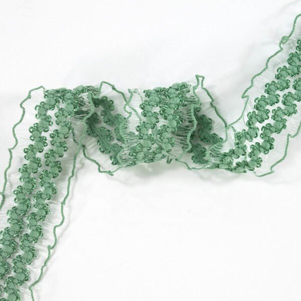 High Quality Underwear Bra Elastic Band With Picot Soft Narrow Picot Elastic Web Band Decorative Elastic Tape