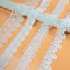 Lace Ribbon With Cotton Embroidery Water Soluble Crochet Lace Trim for Bridal Wedding Dress Decoration Christmas Gift Package
