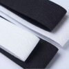 Wholesale Crochet Elastic Flat Webbing Elastic Band Polyester Latex for Bags Shoes Underwear Trousers Clothes