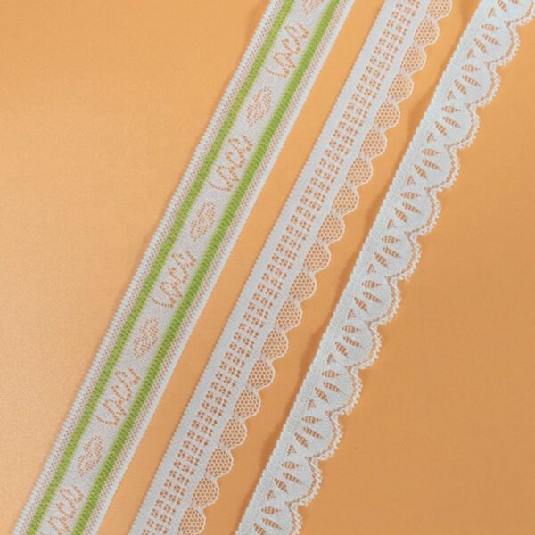 Lace With Assorted Pattern Eyelet Lace Ribbon Elastics for Wrapping Gift Bags Wedding Flower Decoration Card Making