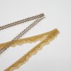 Main-51 White Thin Crocheted Fabric DIY Lace Trim Elastic Use for DIY Wedding/Birthday/Christmas Decorations