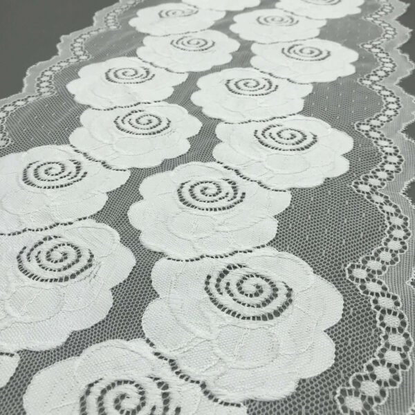 High Quality French Cotton Embroidery Flower Floral Materials Soluble Chemical Lace Fabric for Garment