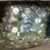 Wholesale Factory Price Plastic Round Buttons for Clothing Press Stud Fasteners Decorative Plastic Gold Buttons