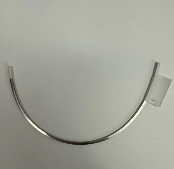 SKU-02-STAINLESS High Quality Bra Accessory Underwear Steel Ring Customized String Stainless Steel Ring V or U Shape Iron Steel Ring for Bra