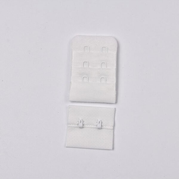 SKU-02-White Ready Stock Bra Buckles Bra Back Hook and Eye Accessories for Lingerie