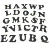Customized A~Z Alphabet Pearl Rhinestone Words Patches Hoodie Customized Your Own Color Bing Rhinestone Letter Patch