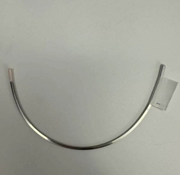 SKU-04-STAINLESS High Quality Bra Accessory Underwear Steel Ring Customized String Stainless Steel Ring V or U Shape Iron Steel Ring for Bra