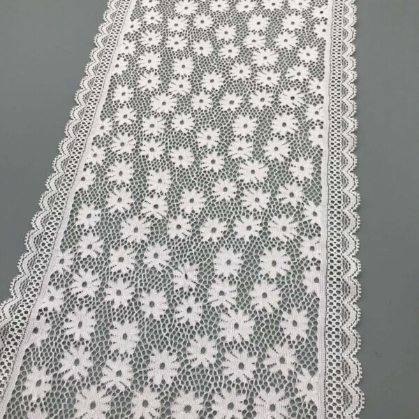 High Quality French Cotton Embroidery Flower Floral Materials Soluble Chemical Lace Fabric for Garment