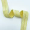 Wholesale Stock 1.5cm Polyester Fabric Bright Single Fold Bias Binding Spandex Elastic Tape Ribbon Band for Clothing