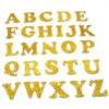 Customized A~Z Alphabet Pearl Rhinestone Words Patches Hoodie Customized Your Own Color Bing Rhinestone Letter Patch