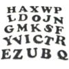 Customized A~Z Alphabet Pearl Rhinestone Words Patches Hoodie Customized Your Own Color Bing Rhinestone Letter Patch
