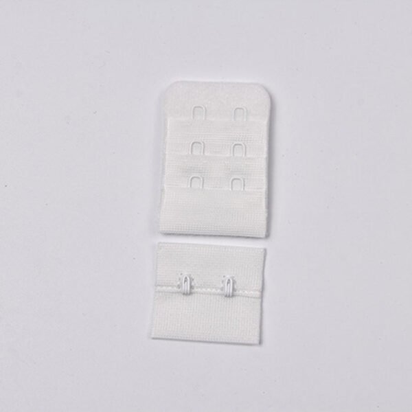 SKU-19-White Ready Stock Bra Buckles Bra Back Hook and Eye Accessories for Lingerie