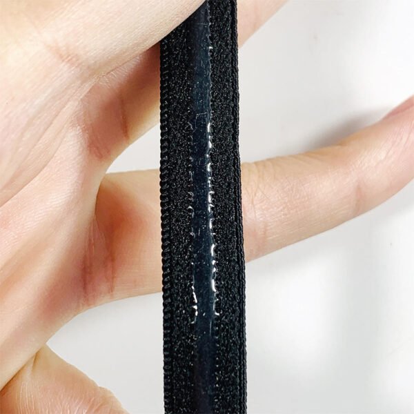 Ready to Ship 10mm Non-slip Waistband Underwear Bra Strap Gripper Elastic With clear Silicone